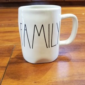 Rae Dunn "Family" mug, New